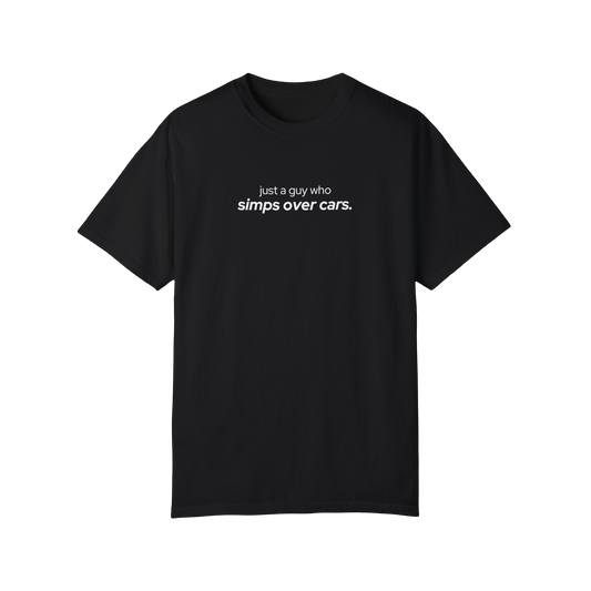 Just a guy who simps over cars